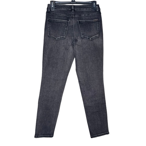 Joseph Ribkoff Women's Jeans Stretch Rhinestone Stud Snake Distressed‎ Denim 2 - Picture 10 of 10